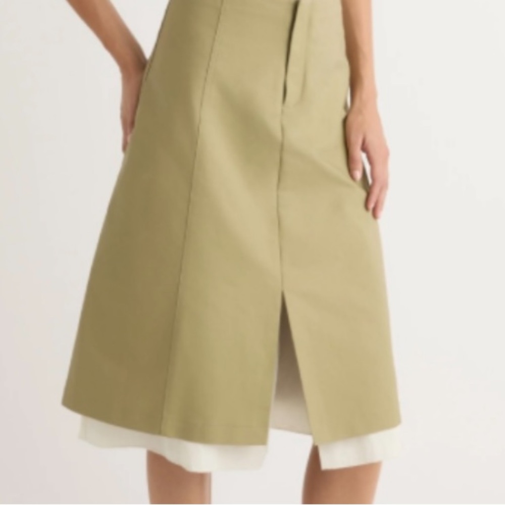 Modern Citizen Devon Layered Skirt L 32” Waist